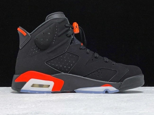 6 Retro Infrared Air 384664-060 Jordan OG Black 0715